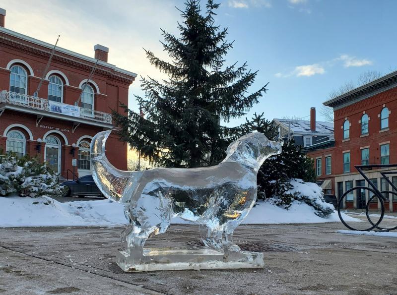 2024 Belfast Ice Festival and State of Maine Ice Carving Championship